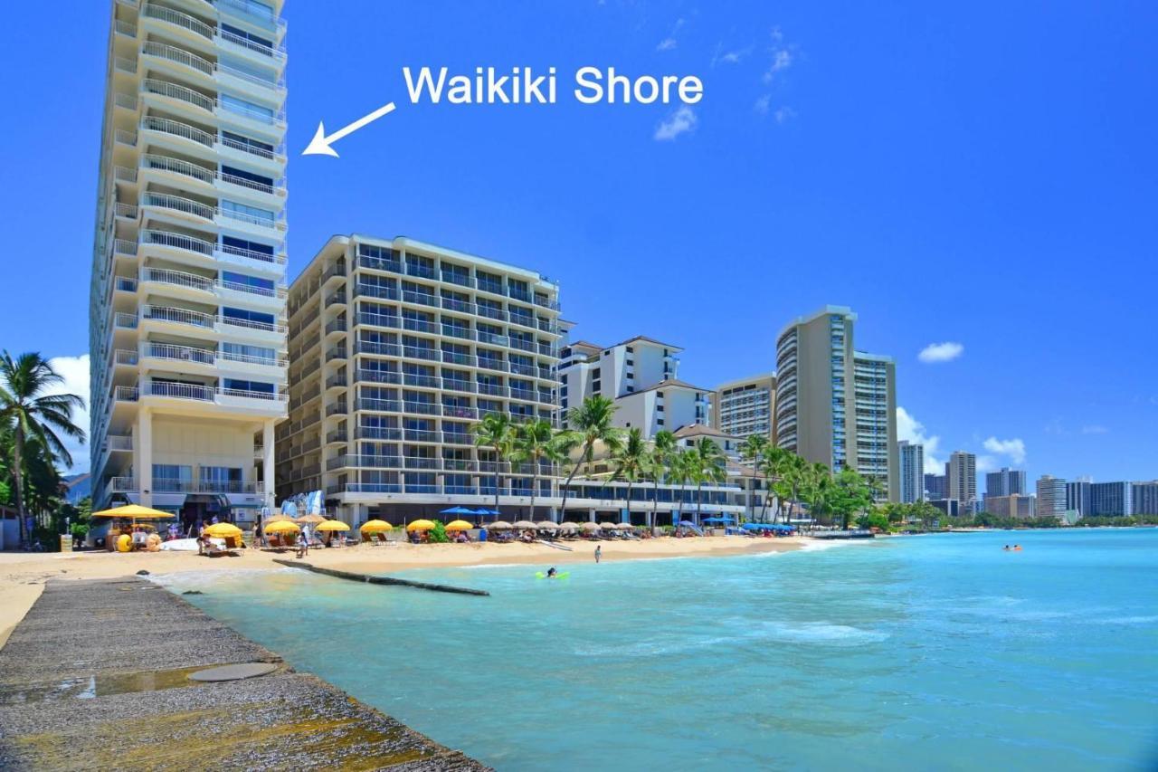 Waikiki Shore #1412 Honolulu Eksteriør bilde